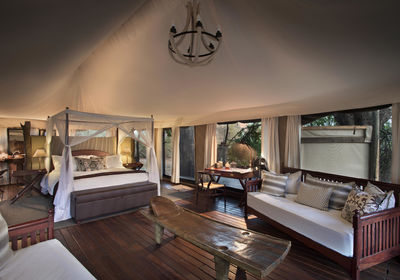 Double Tent Layout